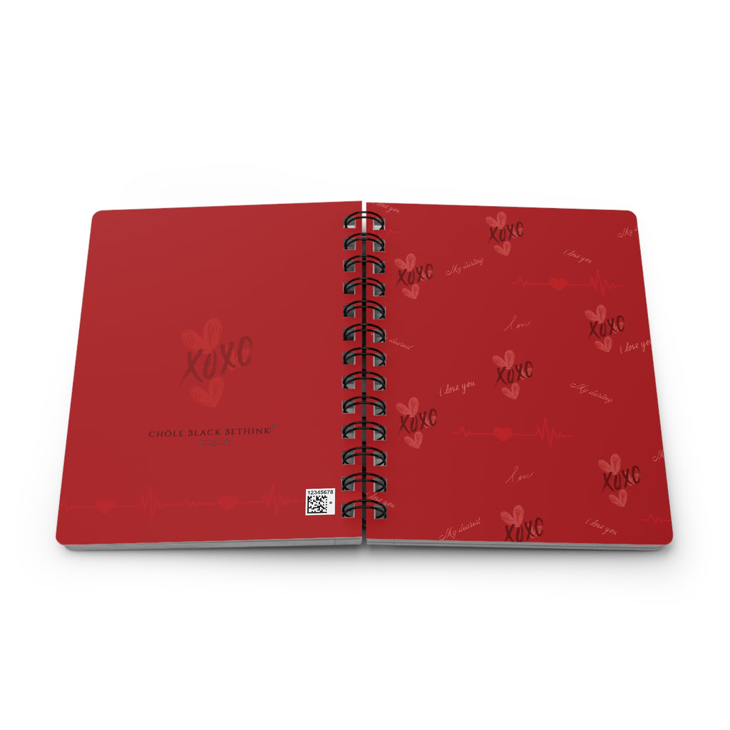 XOXO Love - Lovin’ the Red Spiral Journal