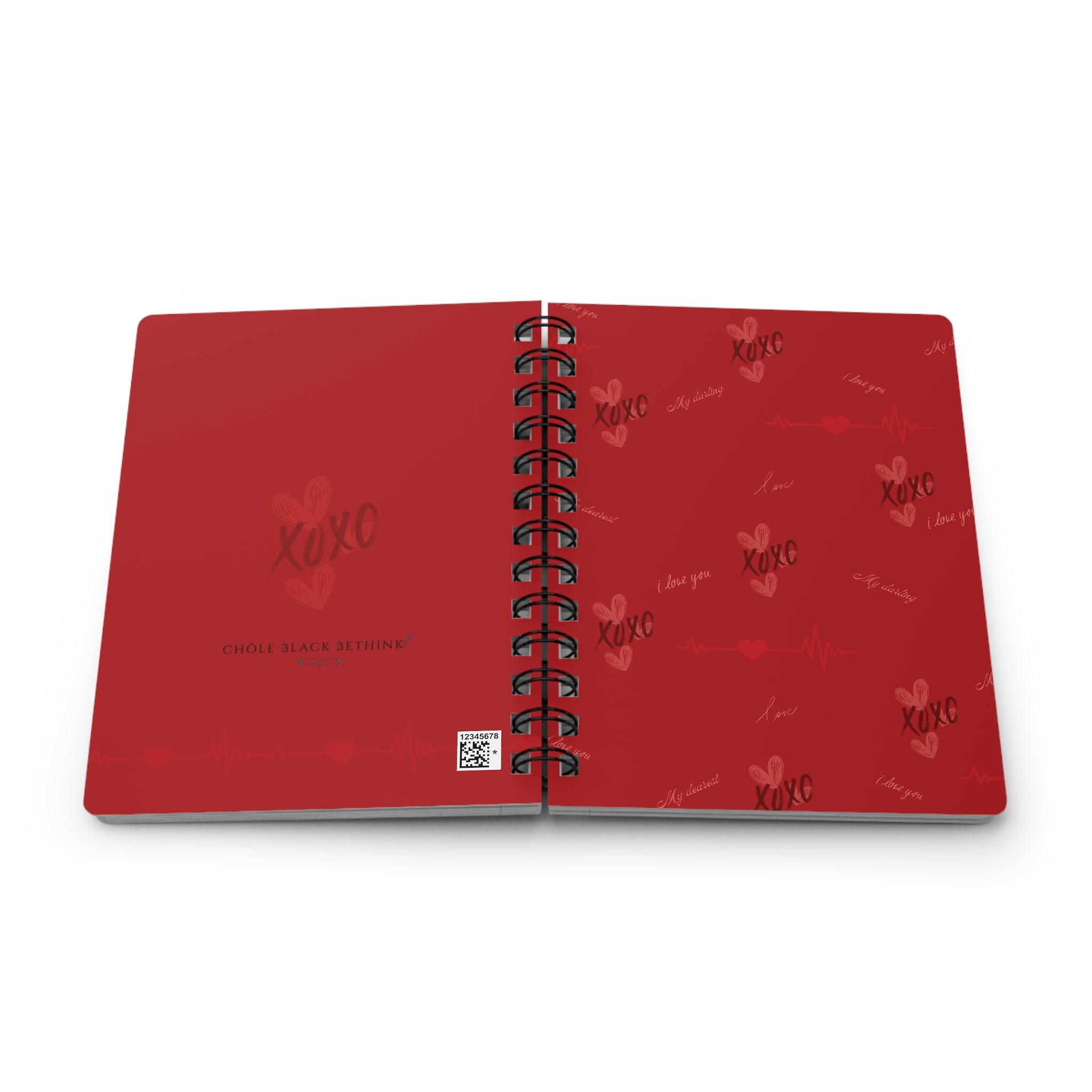 XOXO Love - Lovin’ the Red Spiral Journal