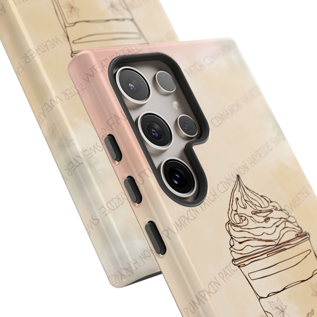 Pumpkin Spice Latte Phone Cover