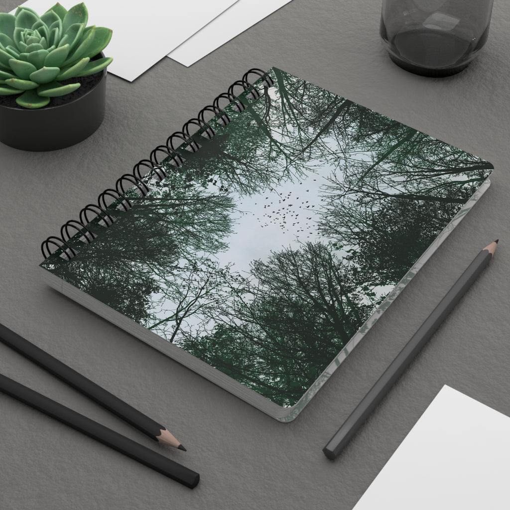 Flight - Reflections Beneath the Trees Spiral Journal