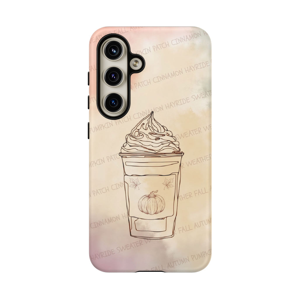 Pumpkin Spice Latte Phone Cover