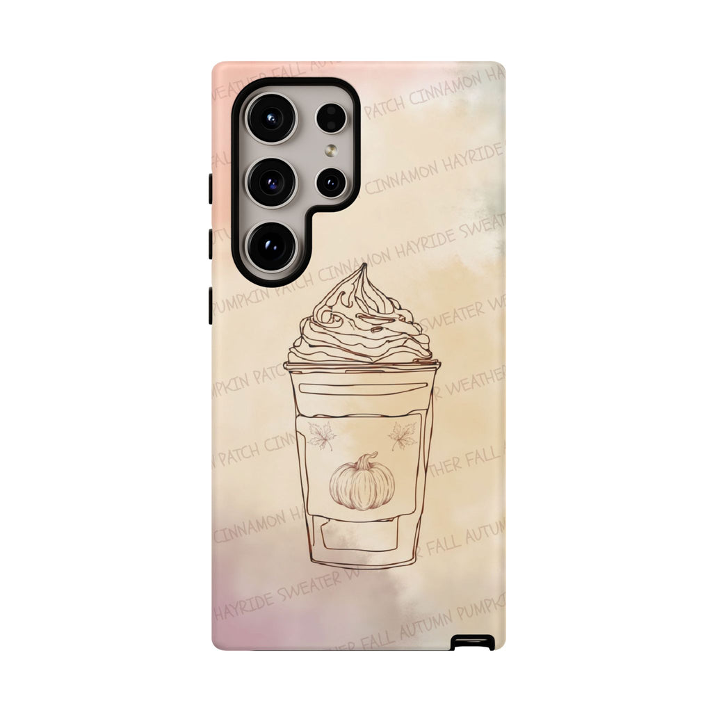 Pumpkin Spice Latte Phone Cover