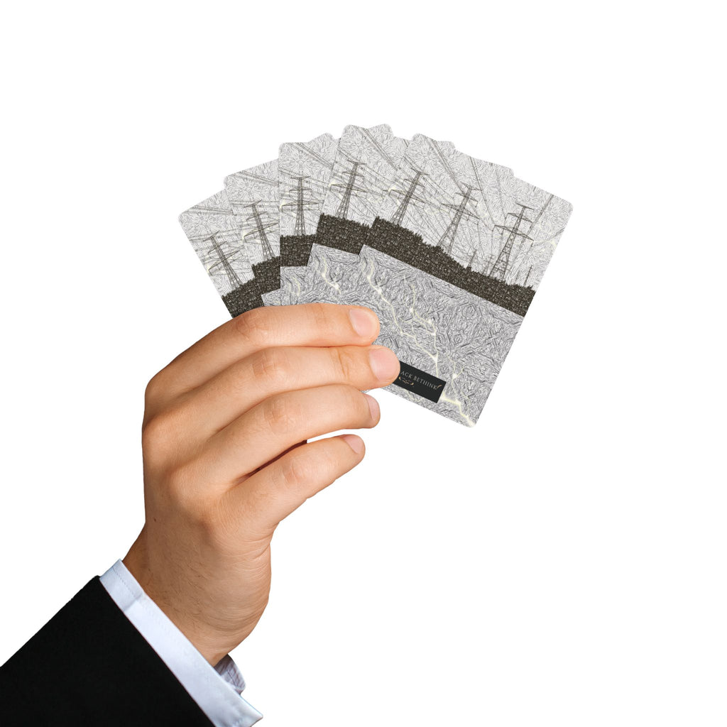 Vintage Industrial Playing Cards