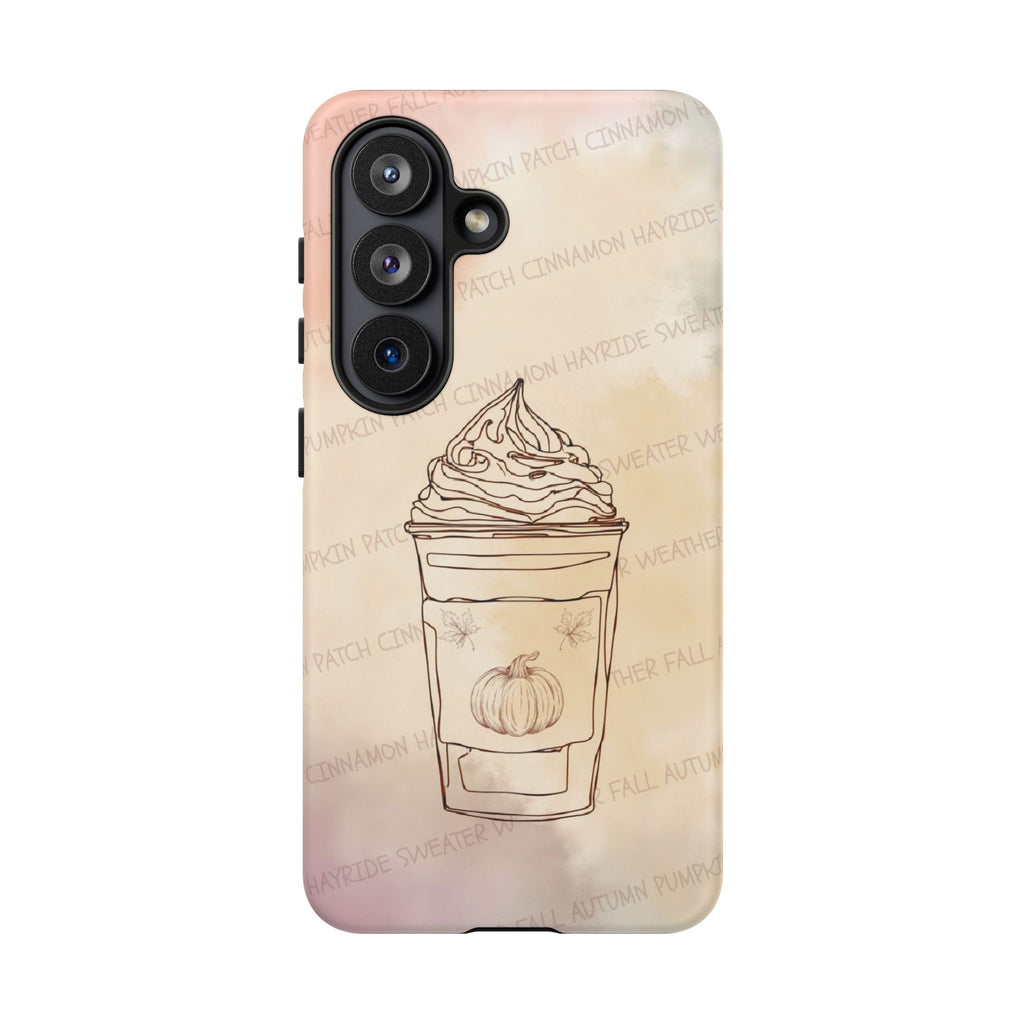 Pumpkin Spice Latte Phone Cover