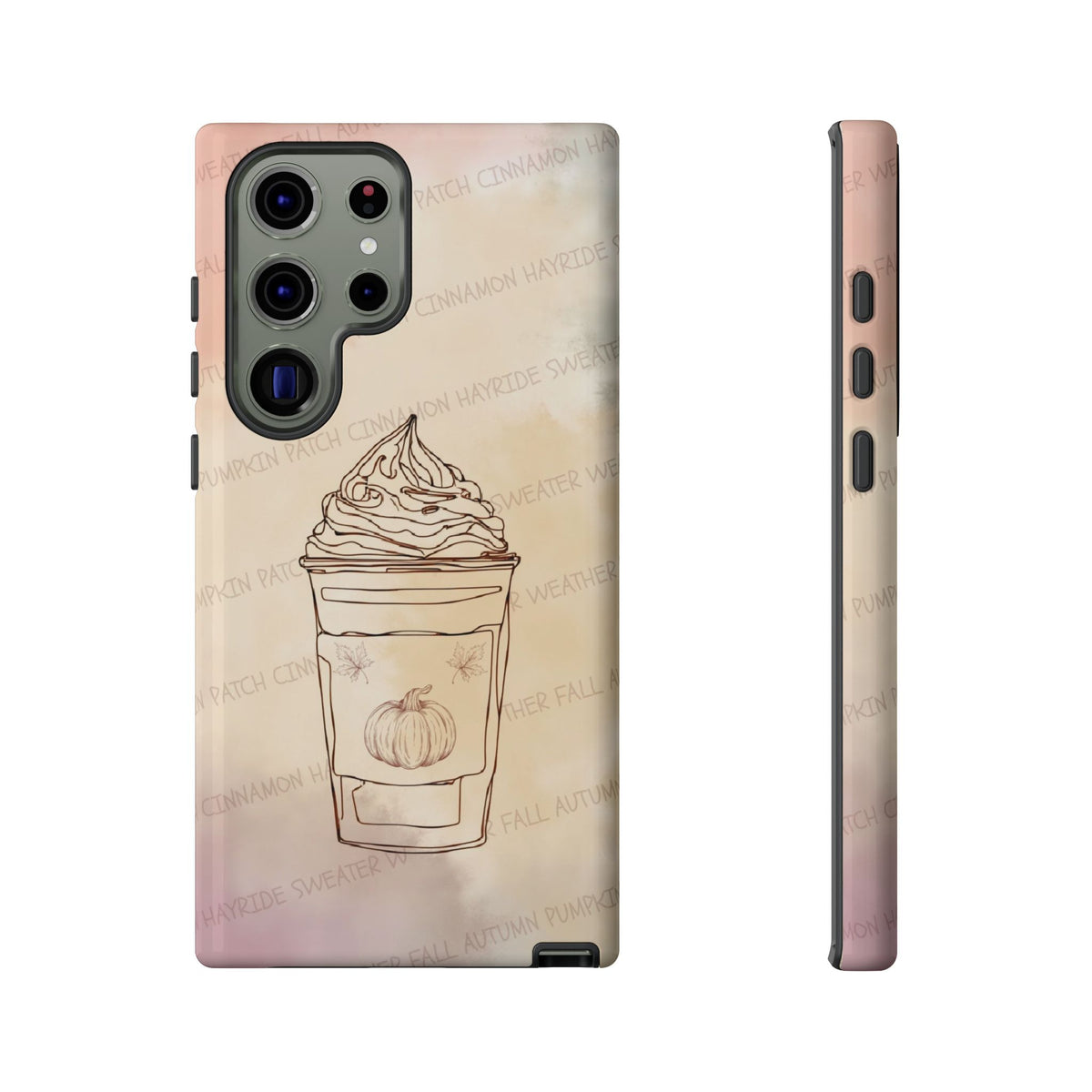 Pumpkin Spice Latte Phone Cover