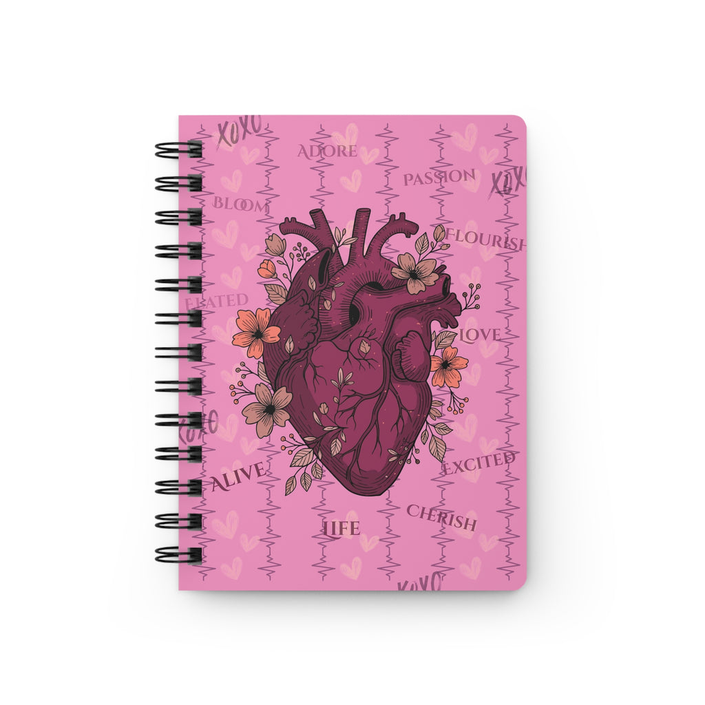 Love Is Strange - Anatomical Heart Spiral Journal