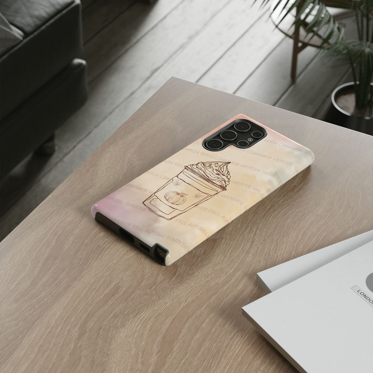 Pumpkin Spice Latte Phone Cover