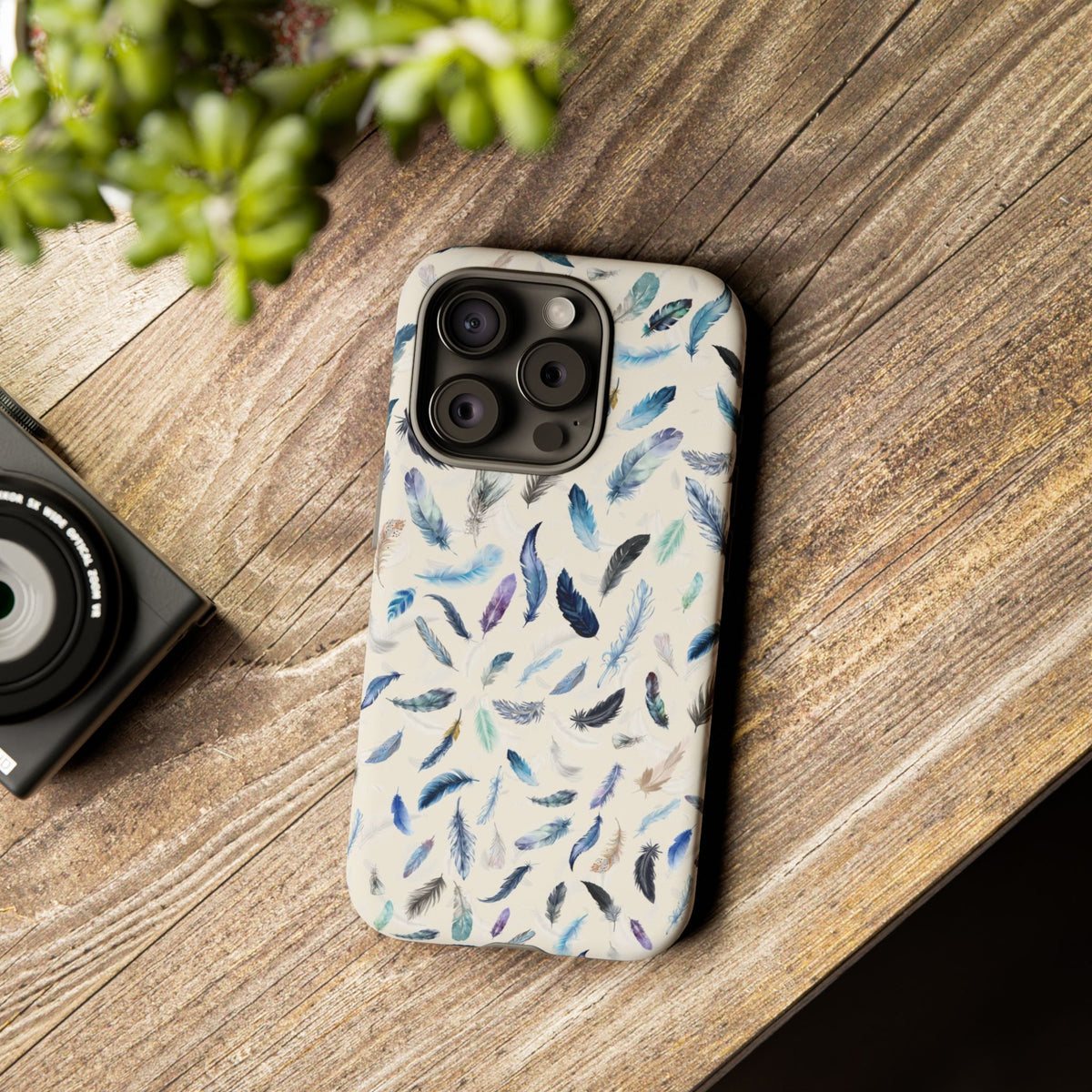 Nevermore Feather Light Phone Case