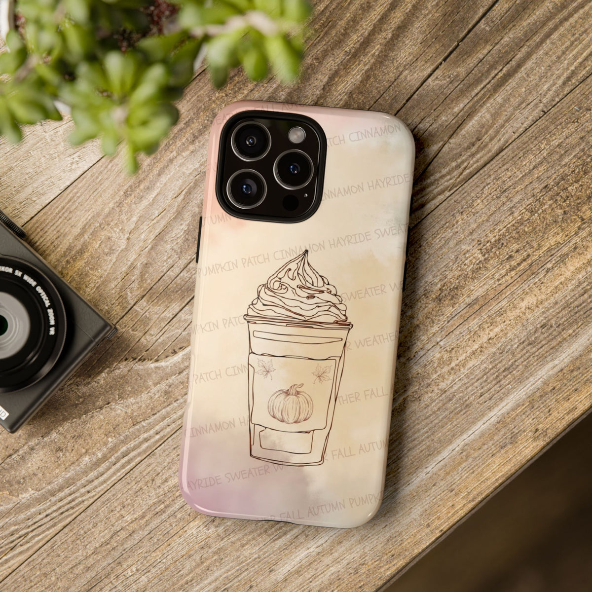 Pumpkin Spice Latte Phone Cover