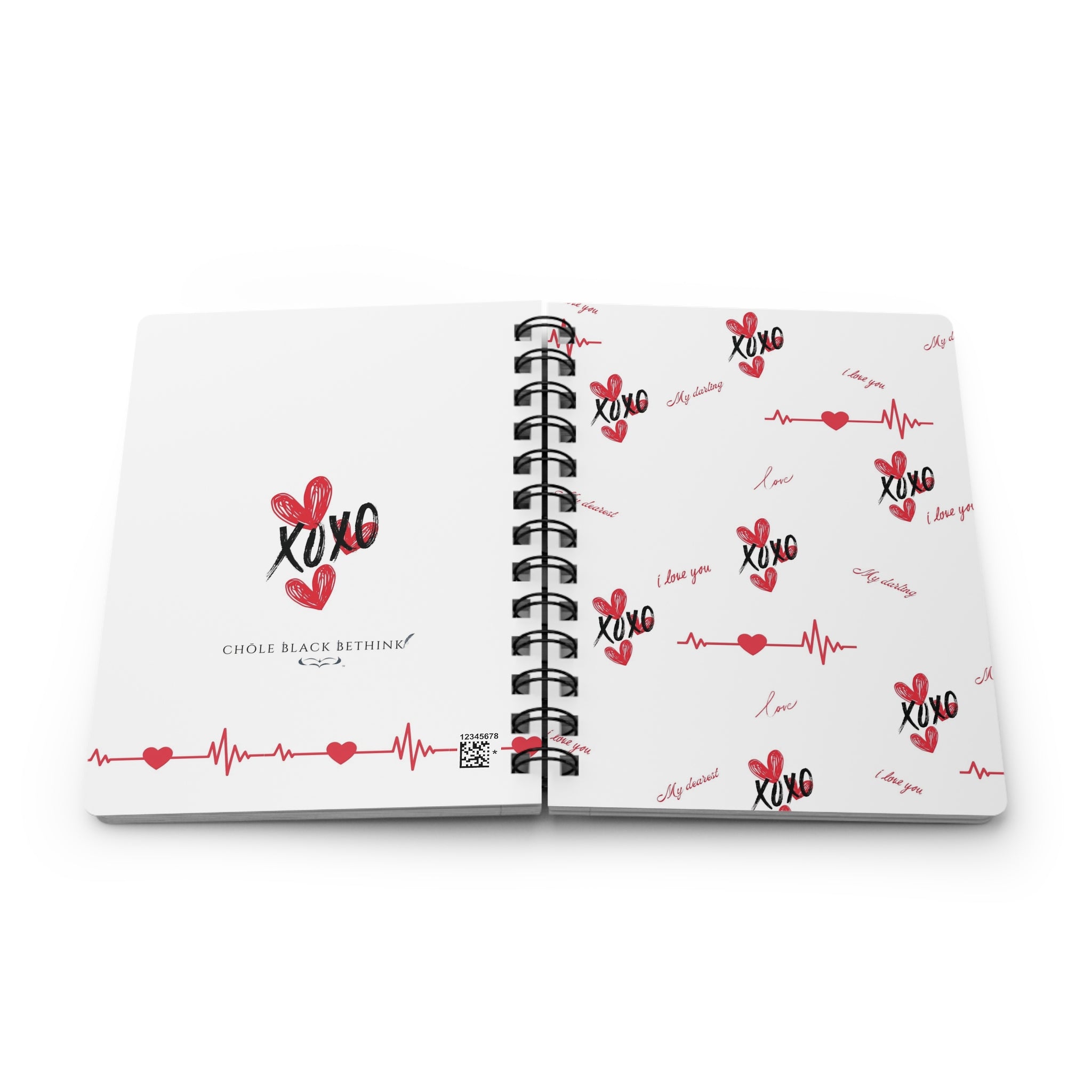 XOXO Pure Love - Spiral Journal