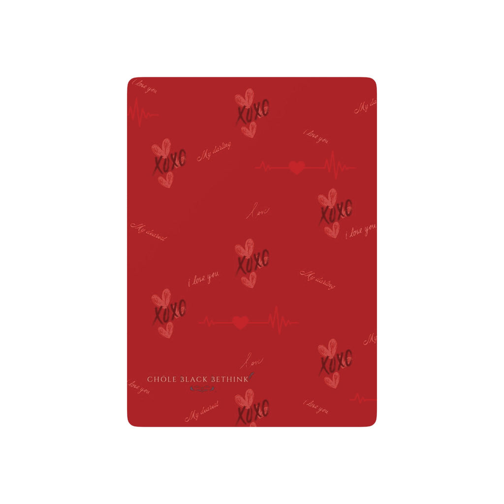 Lovin' the Red Playing Cards — Romantic Card Deck