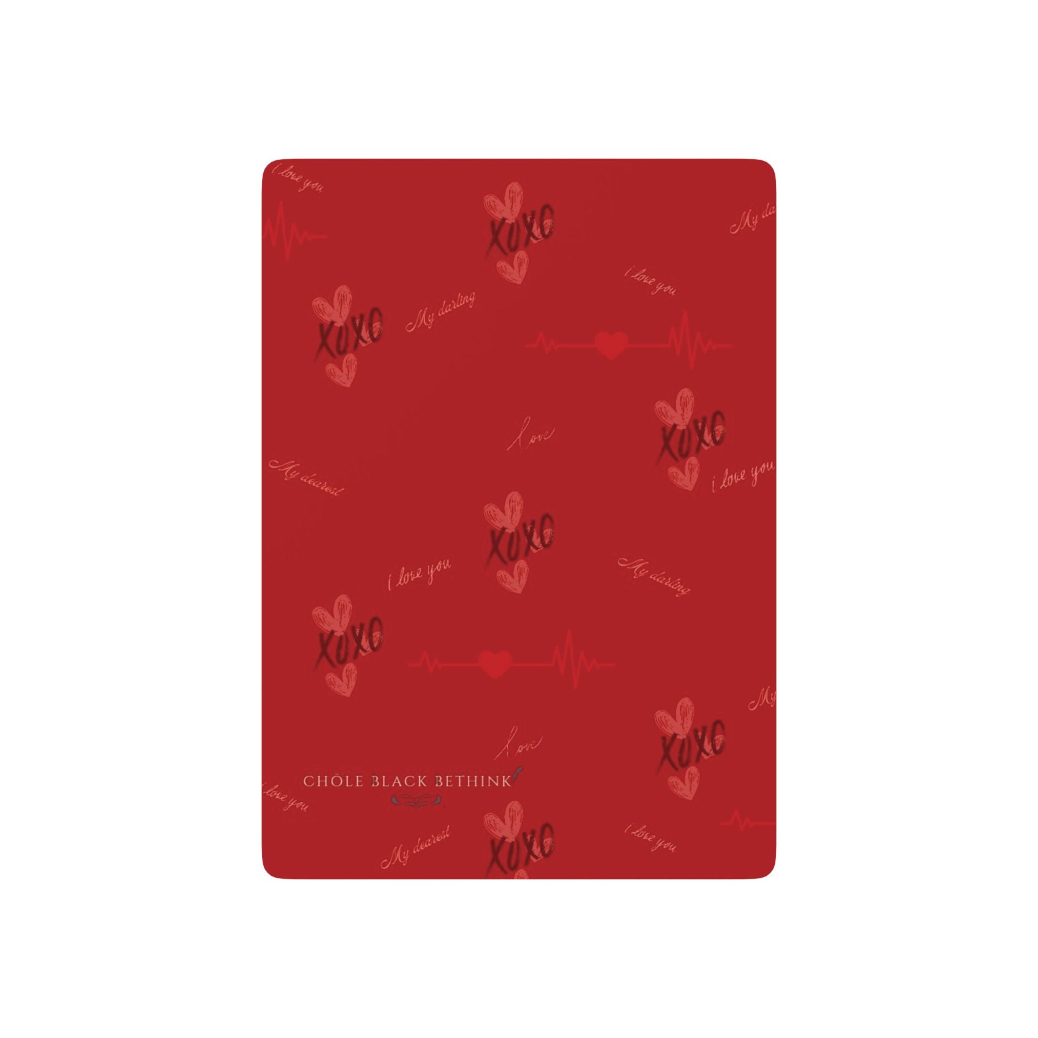 Lovin' the Red Playing Cards — Romantic Card Deck