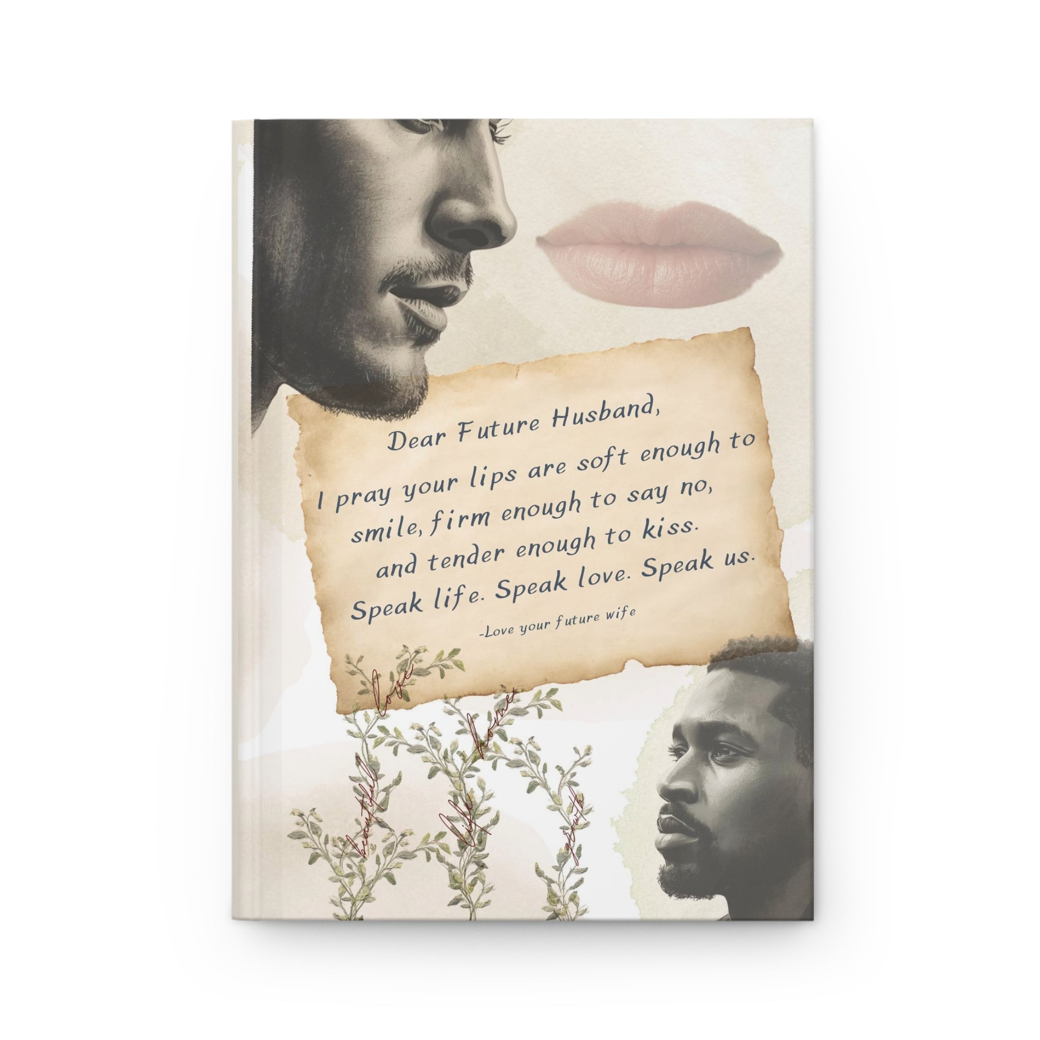Lips That Speak - Hardcover Journal
