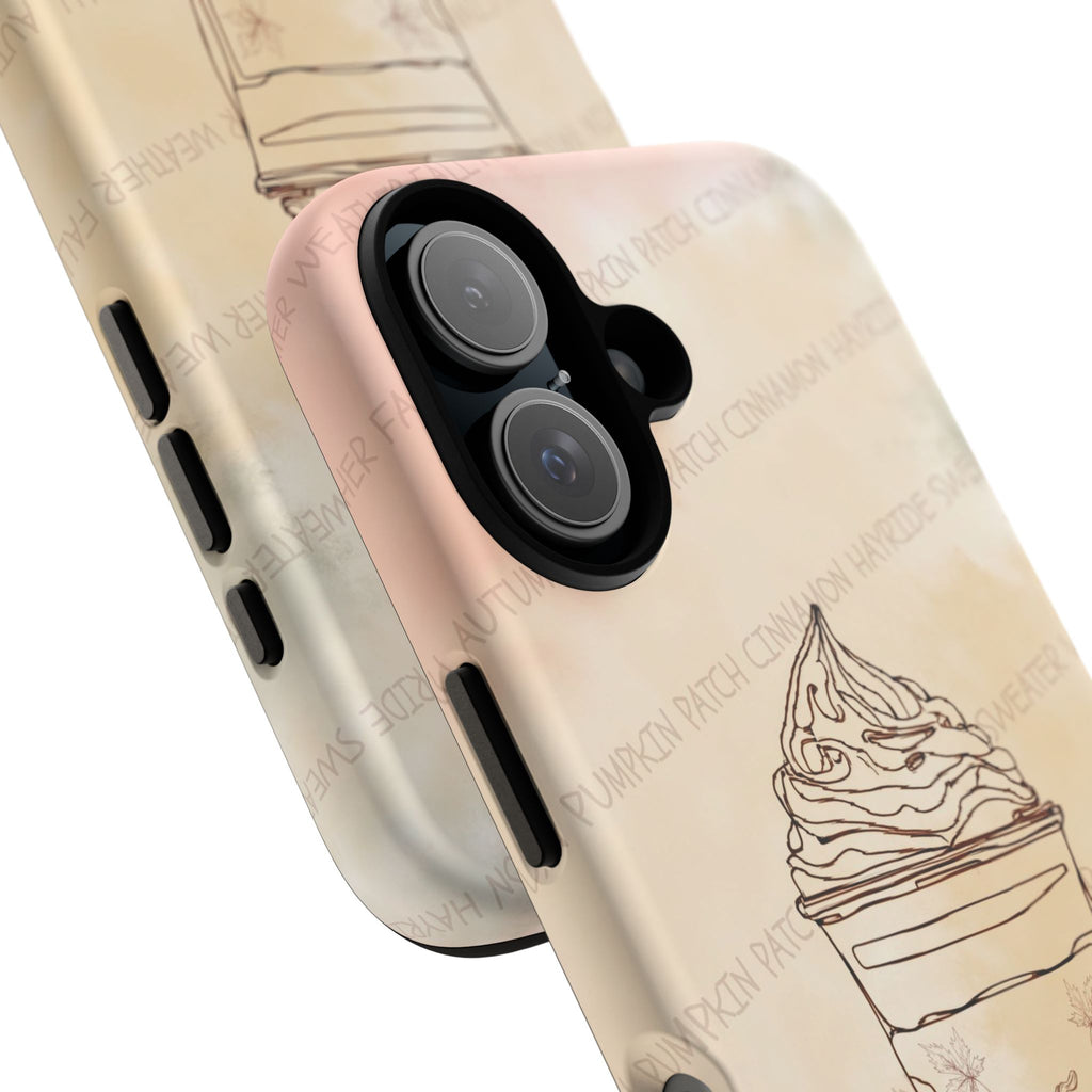 Pumpkin Spice Latte Phone Cover