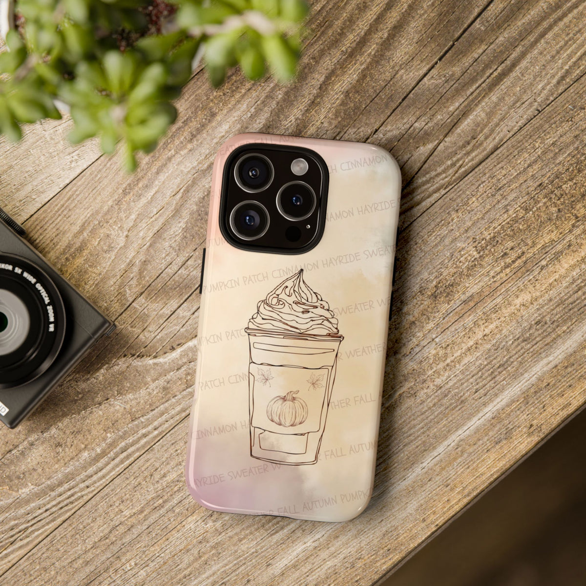 Pumpkin Spice Latte Phone Cover