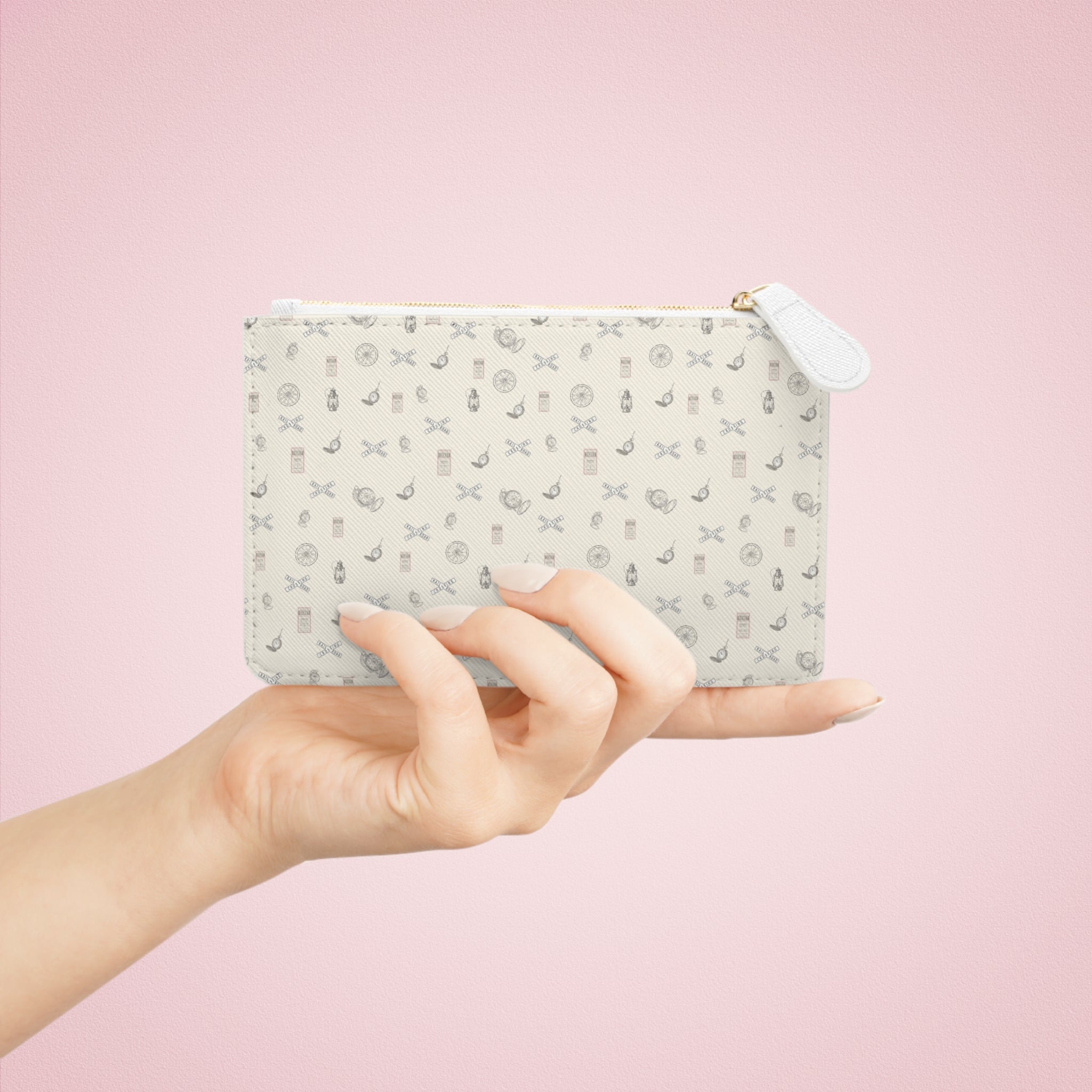 Travel Icons Mini Clutch