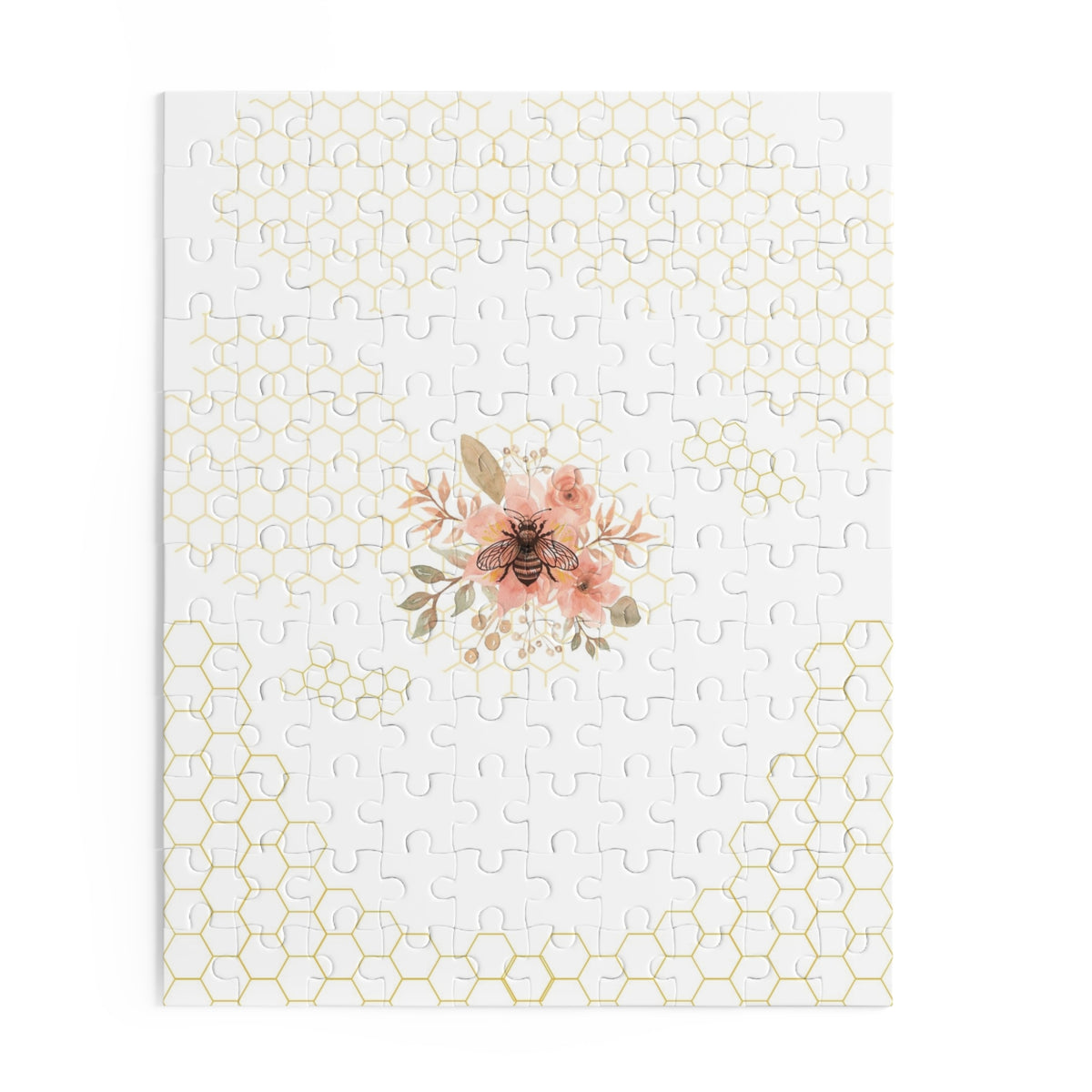 Honeycomb with floral Puzzle