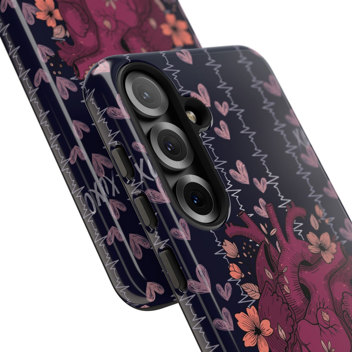 Dark Anatomical Heart Phone Case