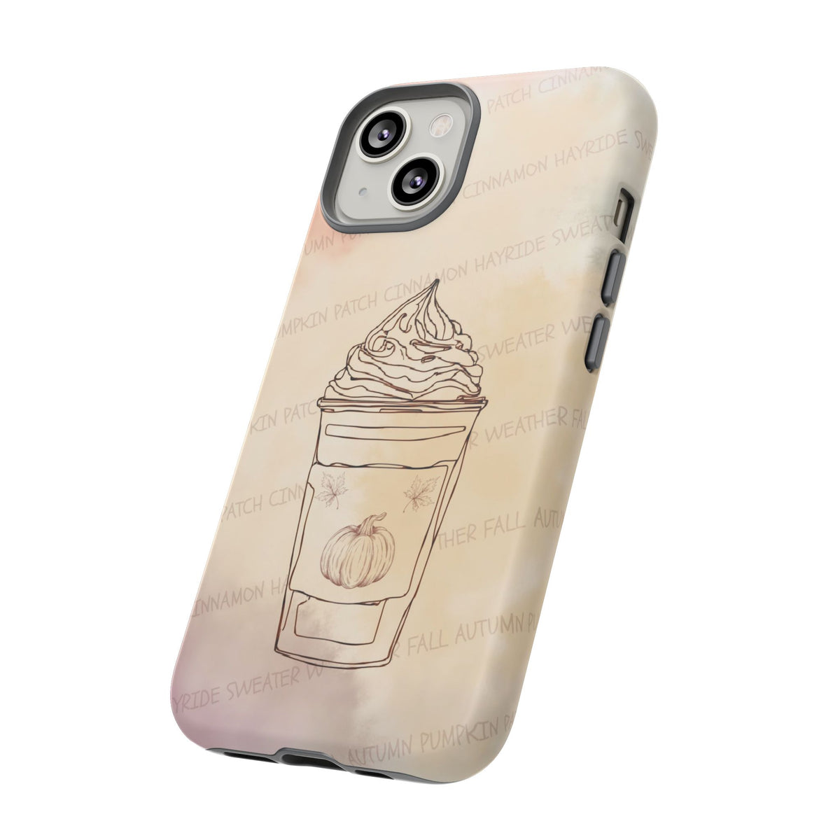 Pumpkin Spice Latte Phone Cover