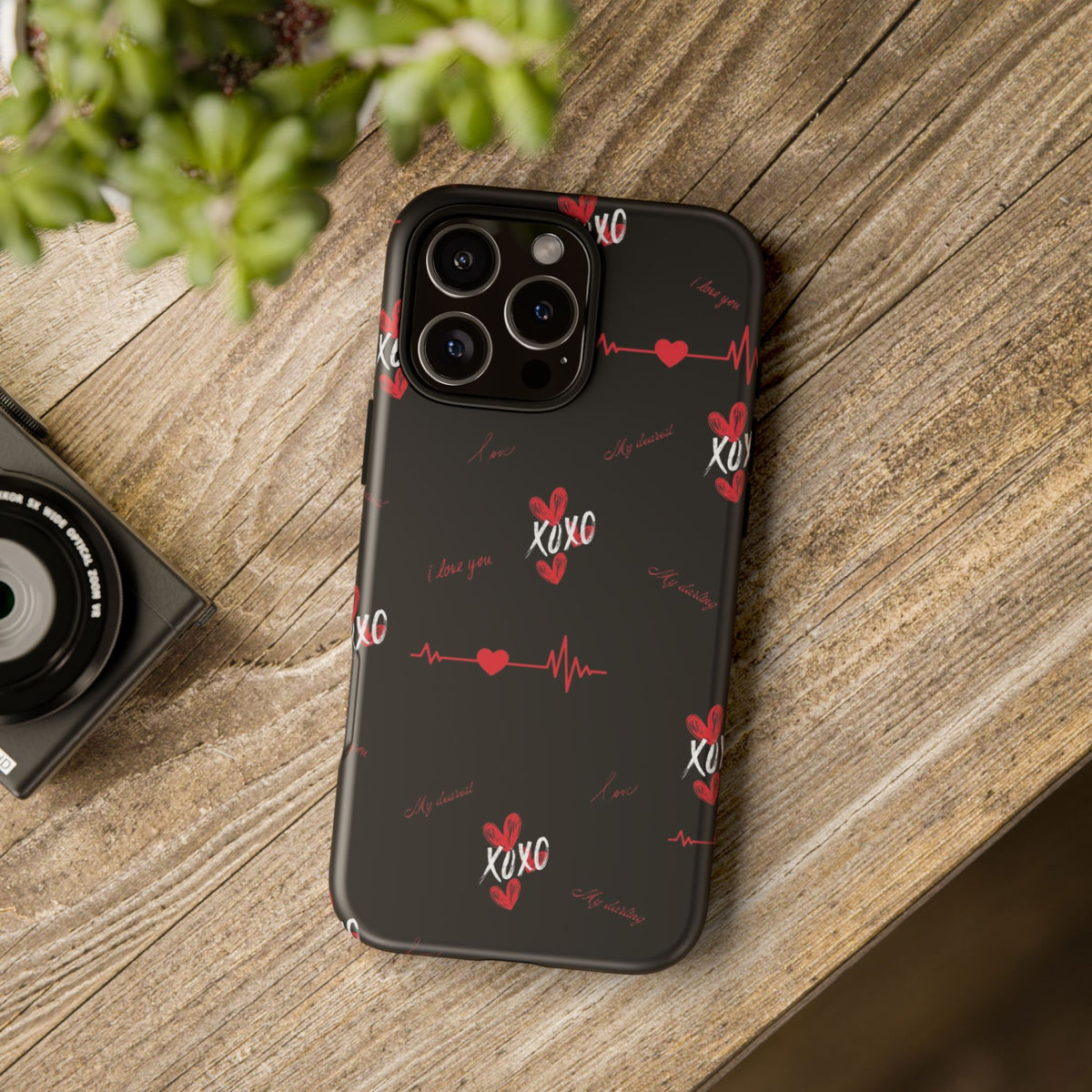 'XOXO' Dark Paramount Phone Cover