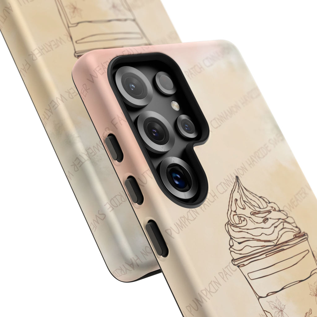Pumpkin Spice Latte Phone Cover