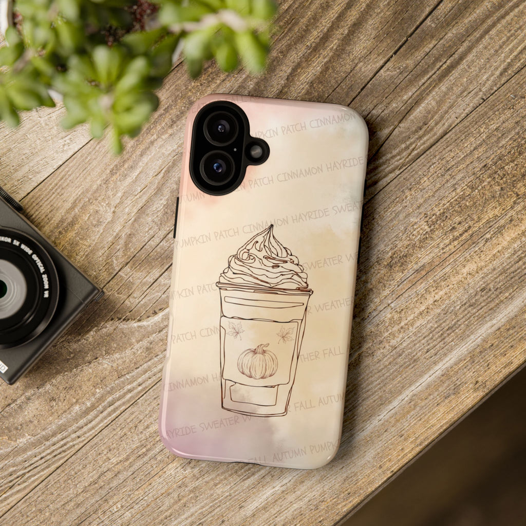 Pumpkin Spice Latte Phone Cover