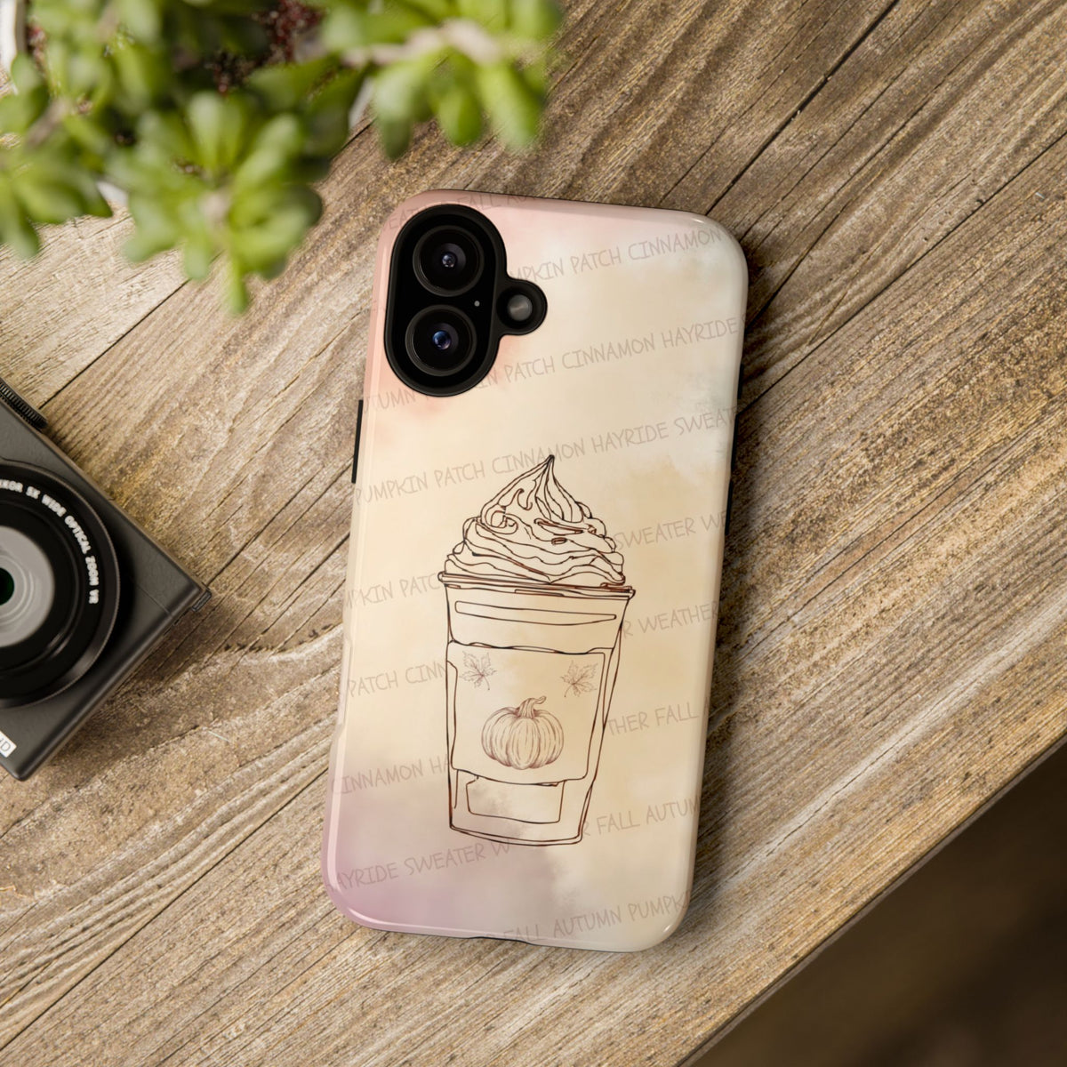 Pumpkin Spice Latte Phone Cover