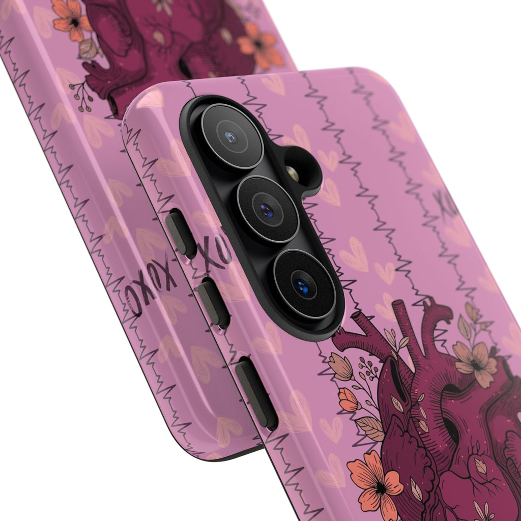 Pink Anatomical Heart Phone Case