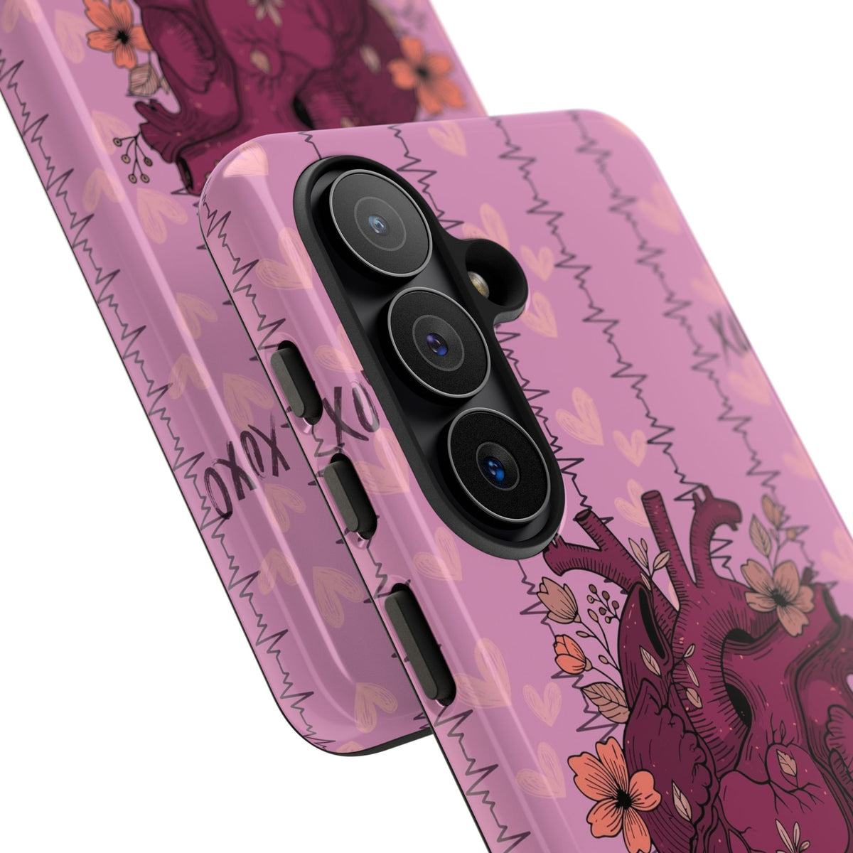 Pink Anatomical Heart Phone Case