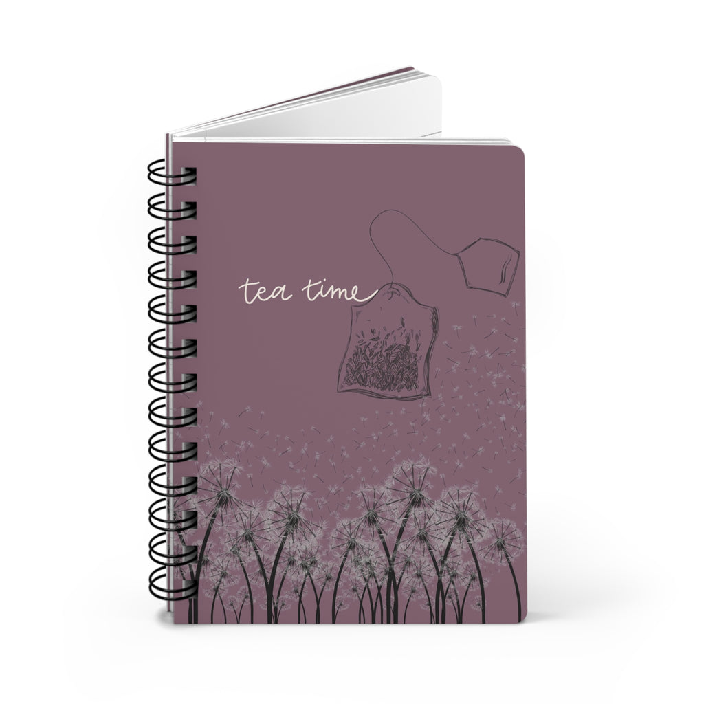 Tea Time - Dandelion Spiral Journal