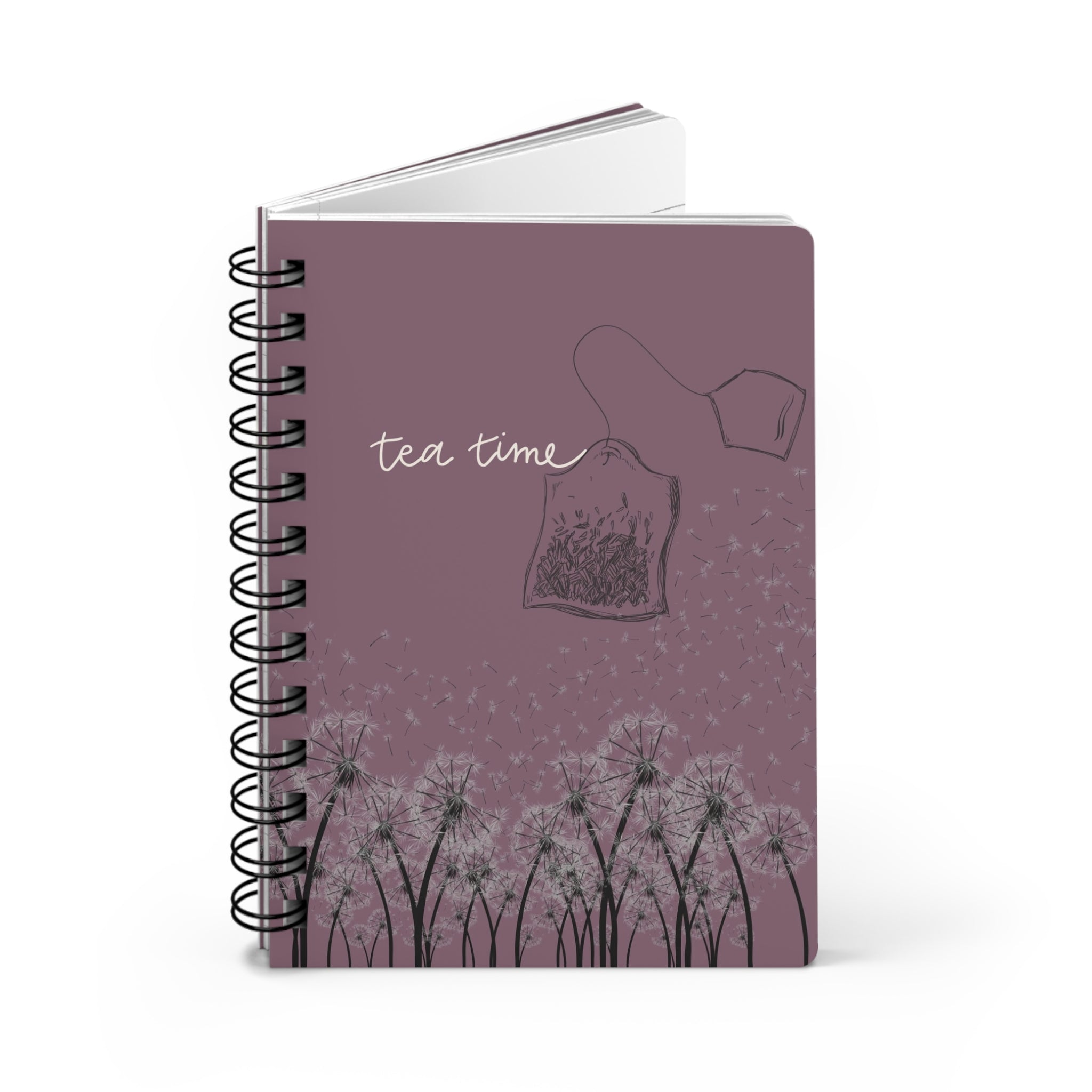 Tea Time - Dandelion Spiral Journal