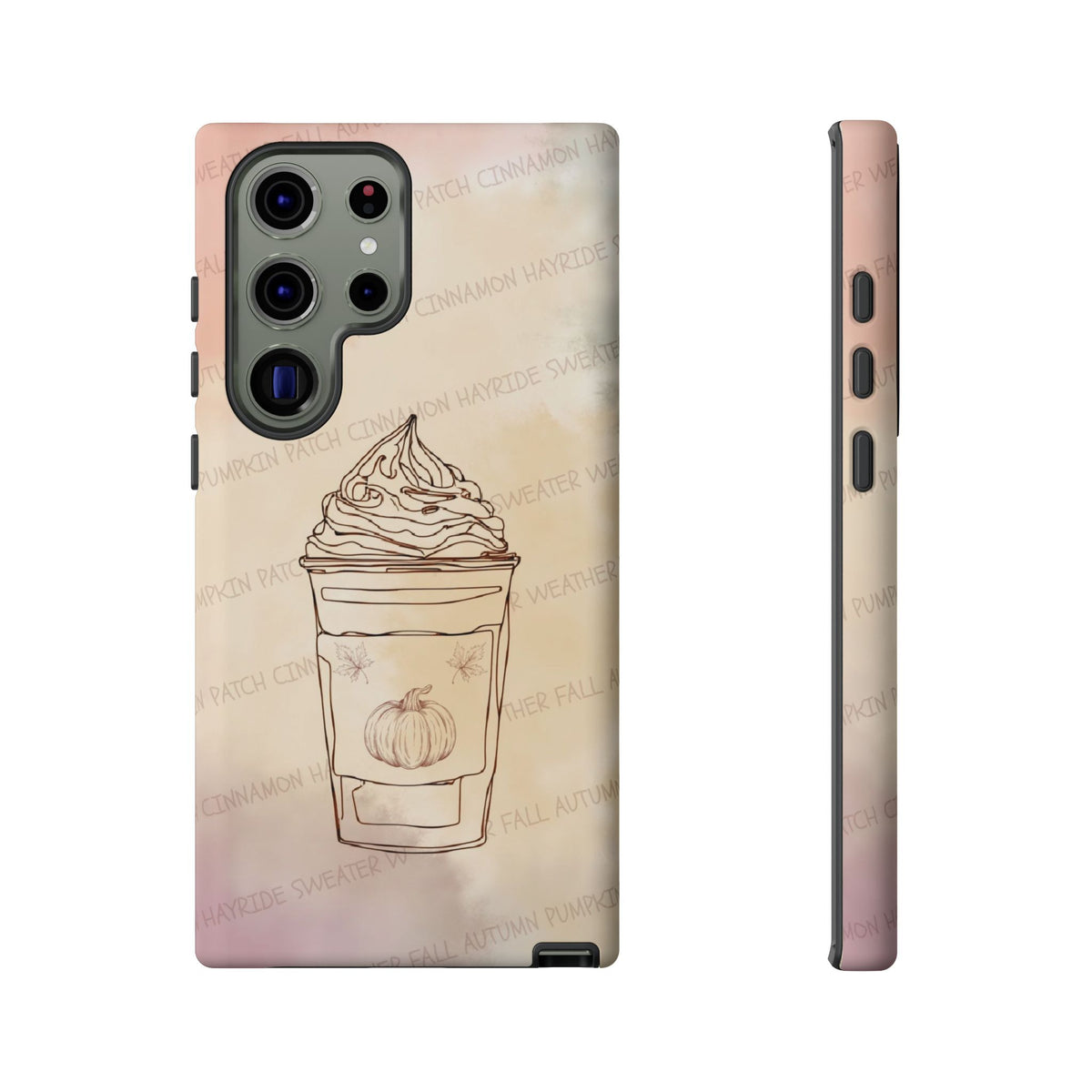 Pumpkin Spice Latte Phone Cover