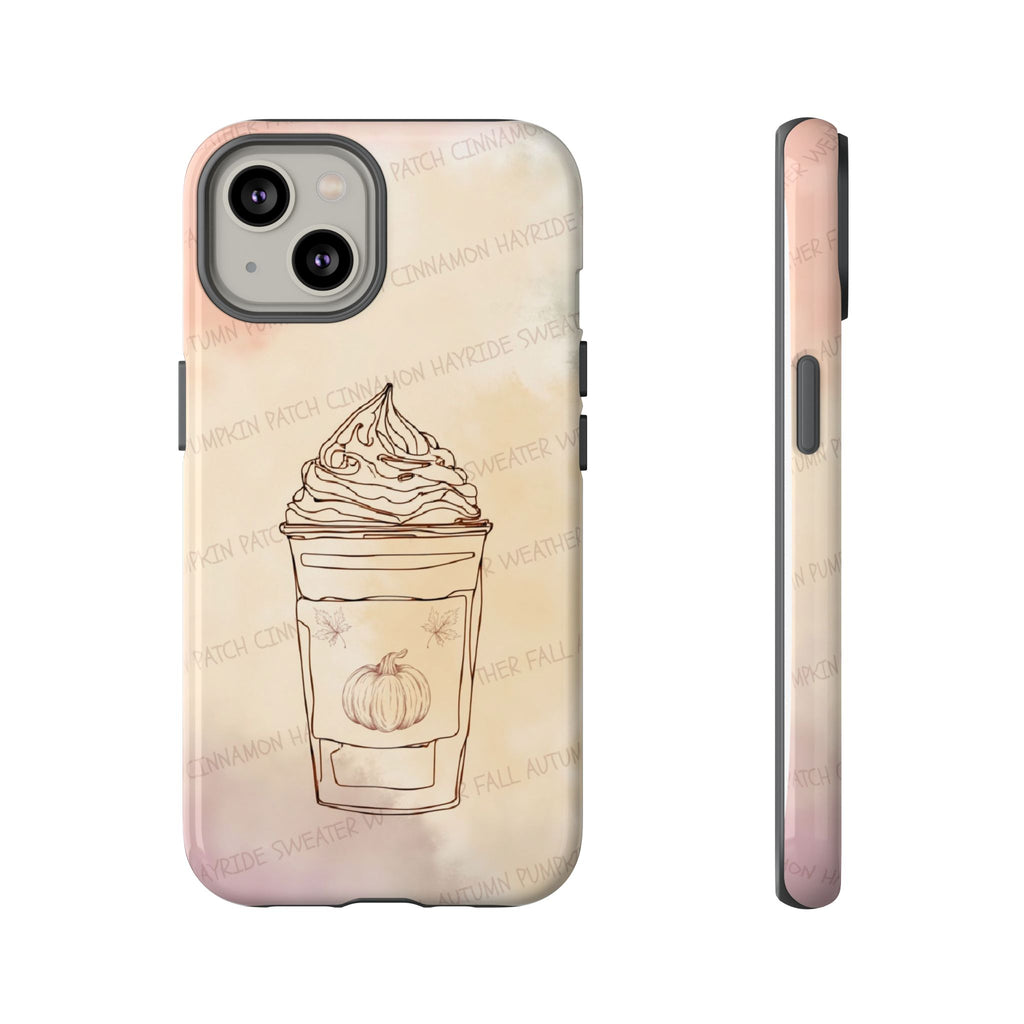 Pumpkin Spice Latte Phone Cover