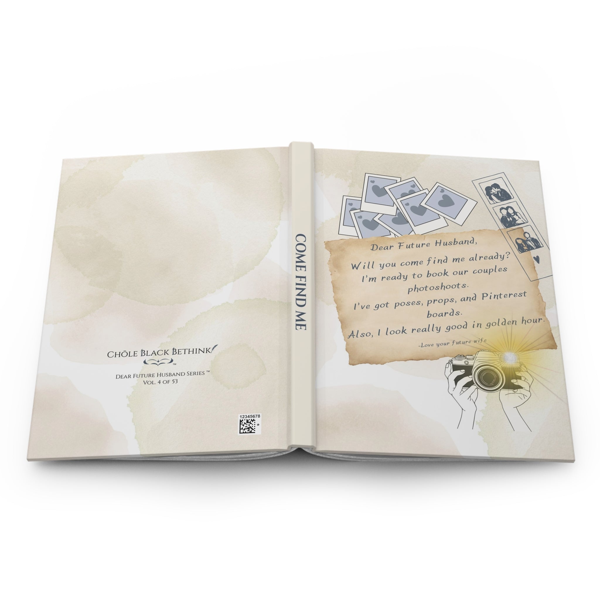 Come Find Me Hardcover Journal