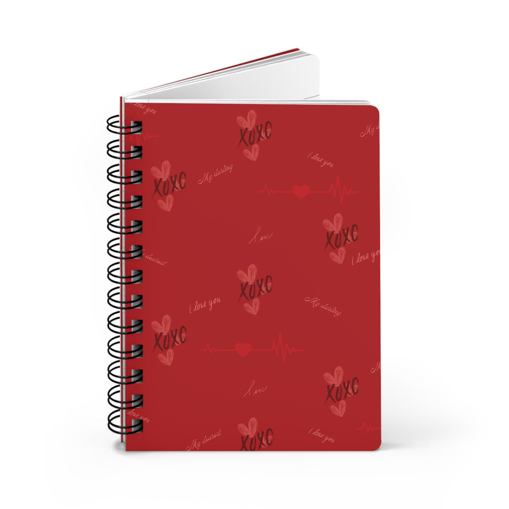 XOXO Love - Lovin’ the Red Spiral Journal