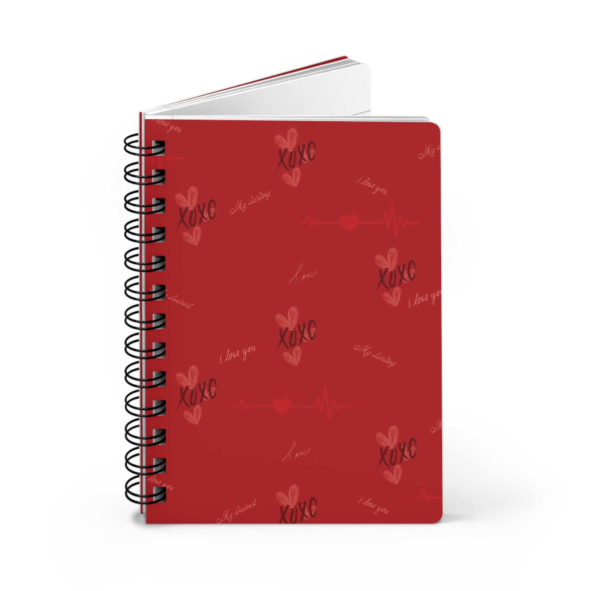 XOXO Love - Lovin’ the Red Spiral Journal