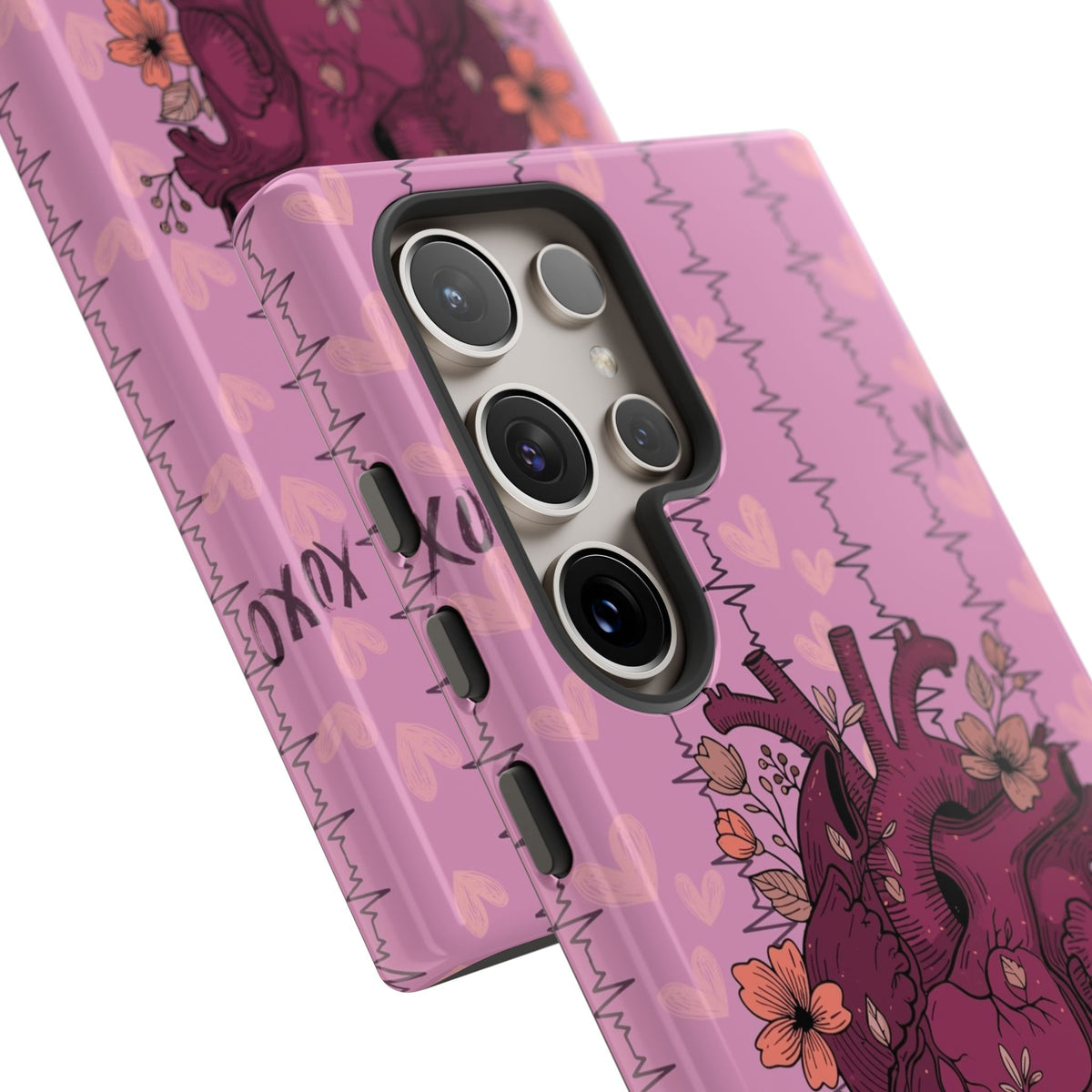 Pink Anatomical Heart Phone Case
