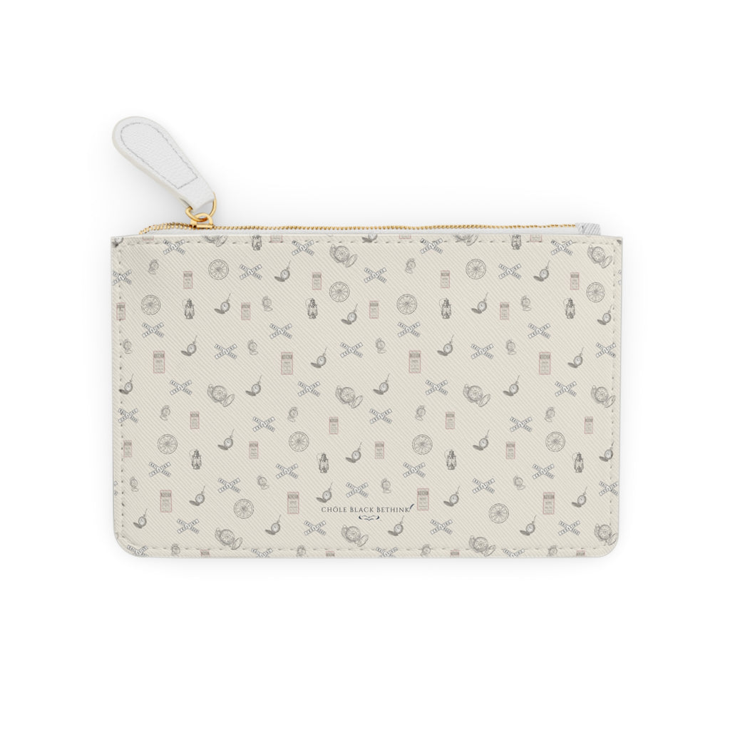 Travel Icons Mini Clutch