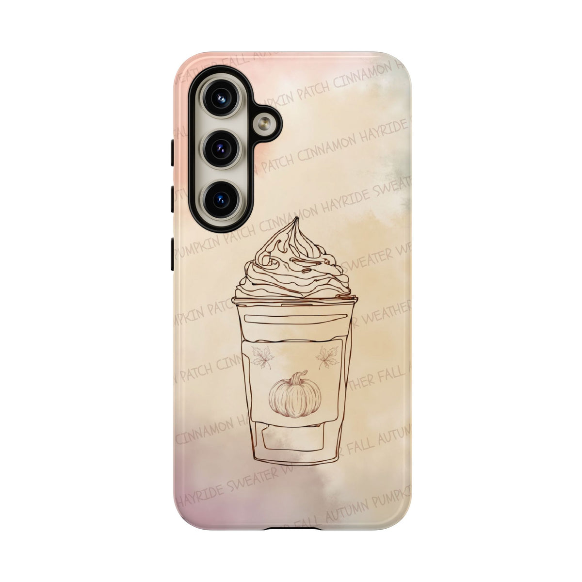 Pumpkin Spice Latte Phone Cover