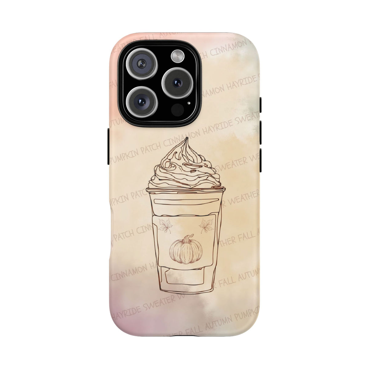 Pumpkin Spice Latte Phone Cover