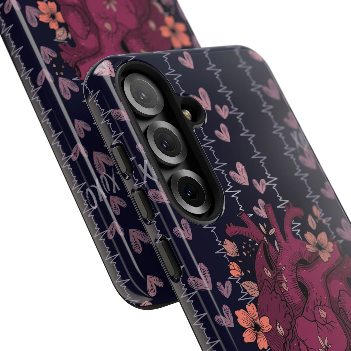 Dark Anatomical Heart Phone Case