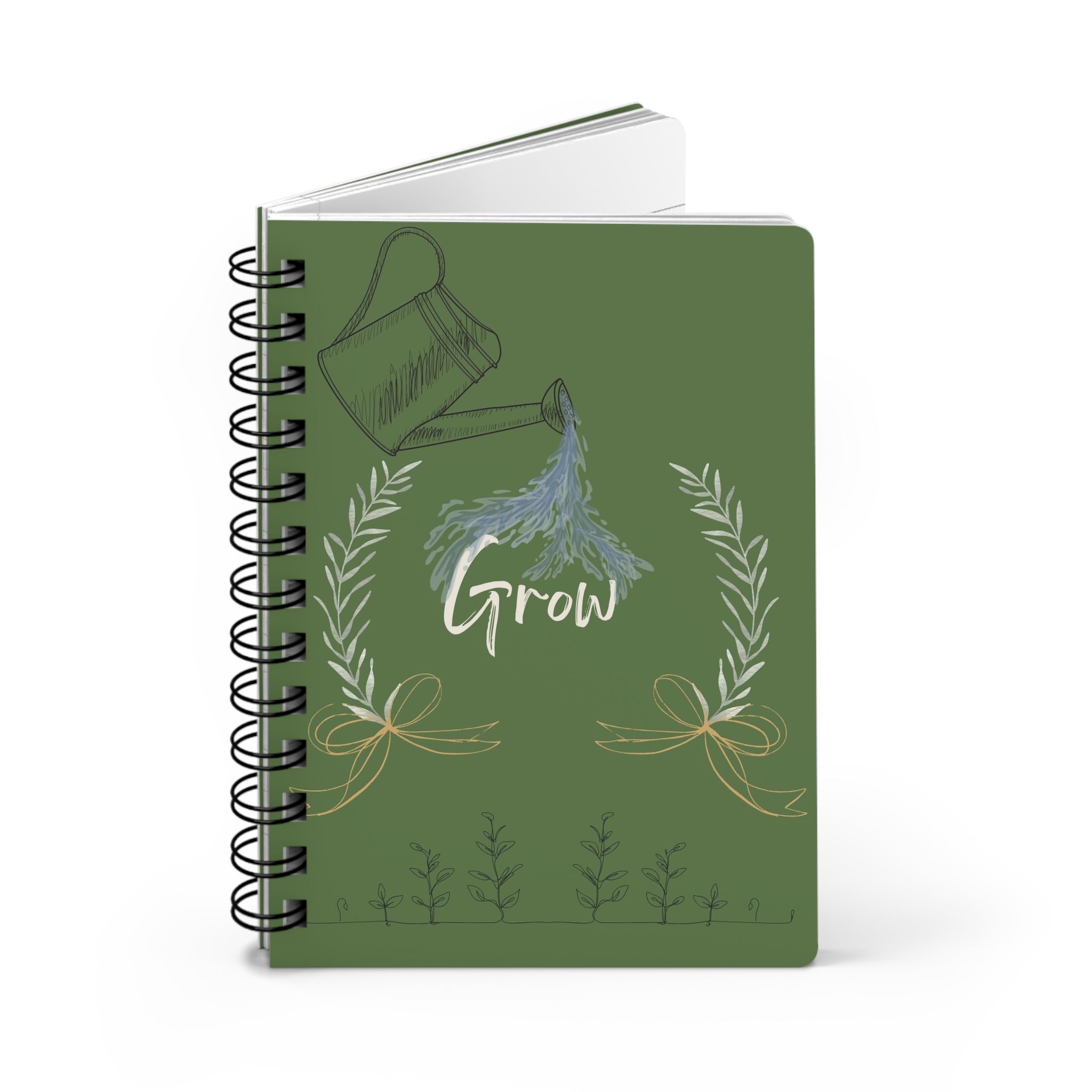 Grow - Botanical Garden Spiral Journal