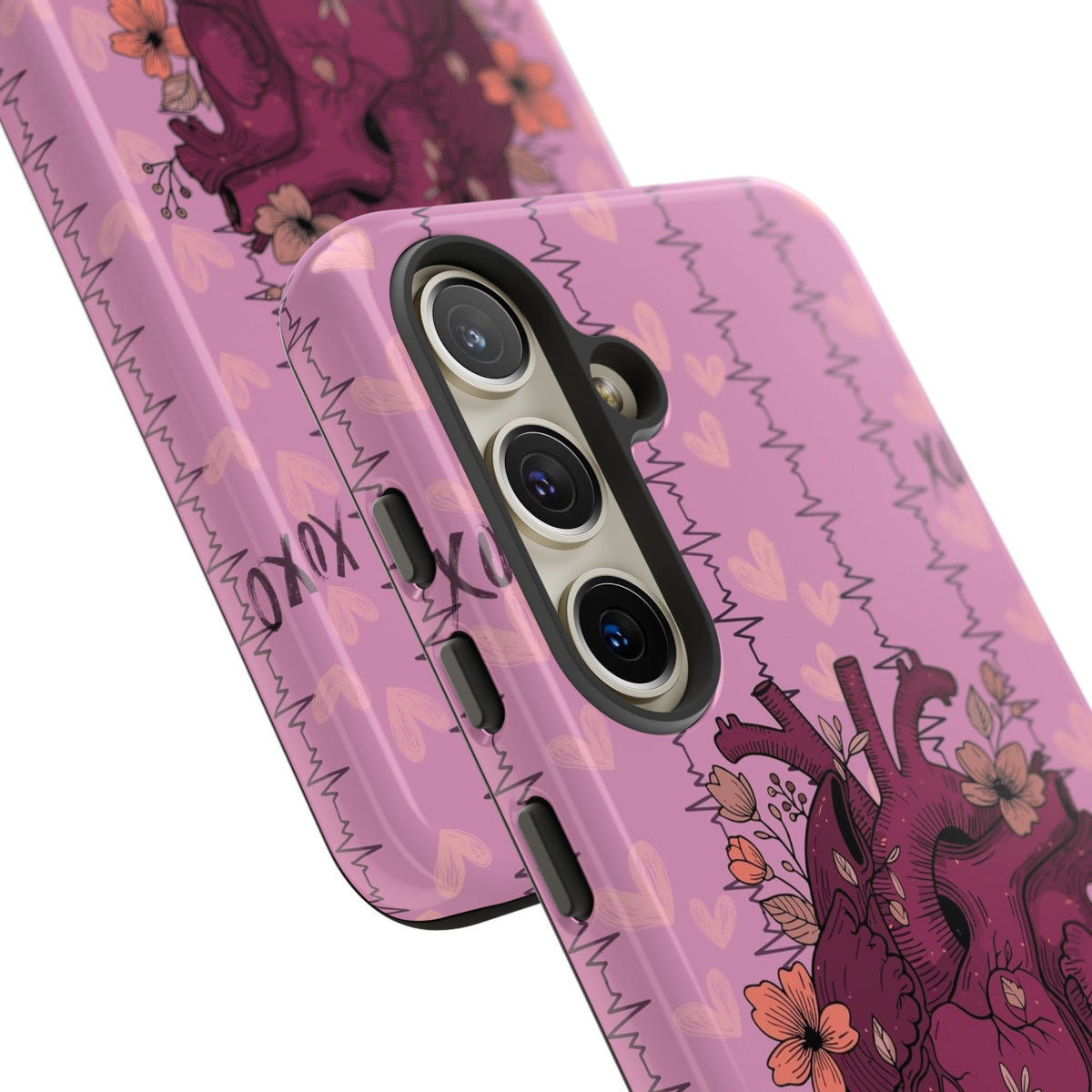 Pink Anatomical Heart Phone Case