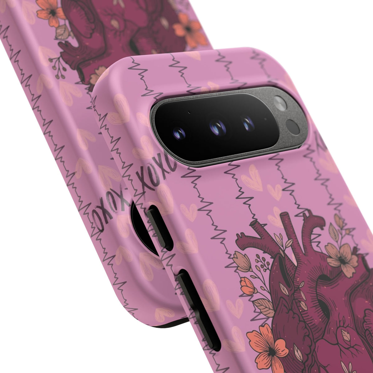 Pink Anatomical Heart Phone Case