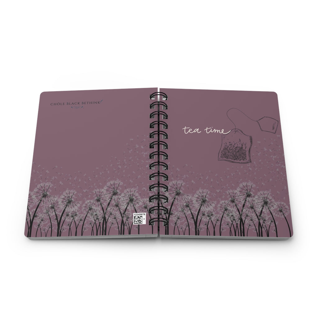 Tea Time - Dandelion Spiral Journal