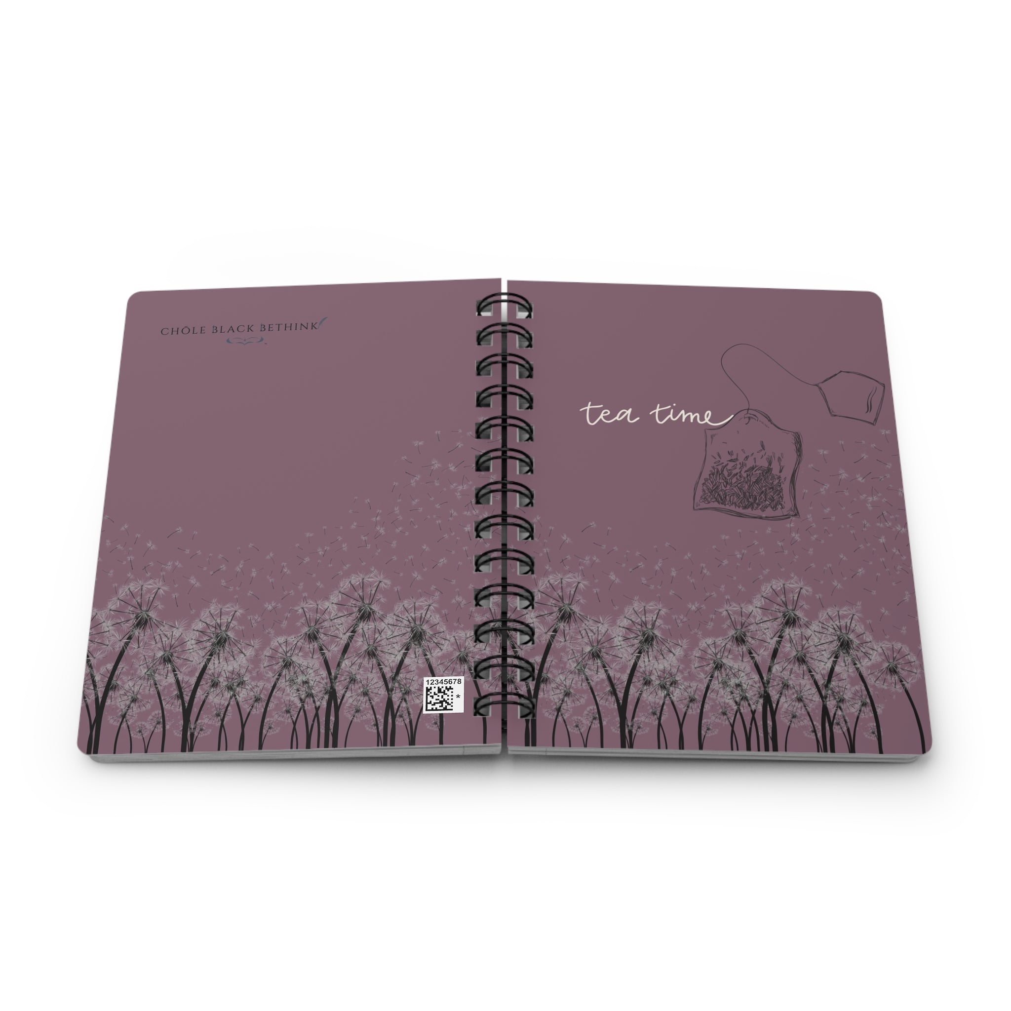 Tea Time - Dandelion Spiral Journal