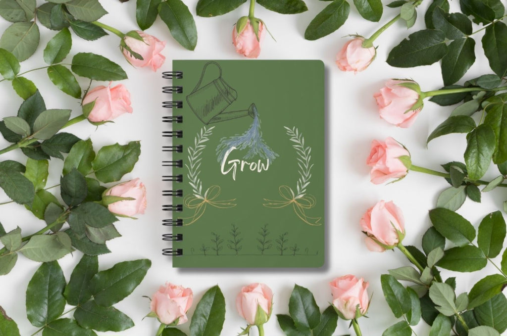 Grow - Botanical Garden Spiral Journal