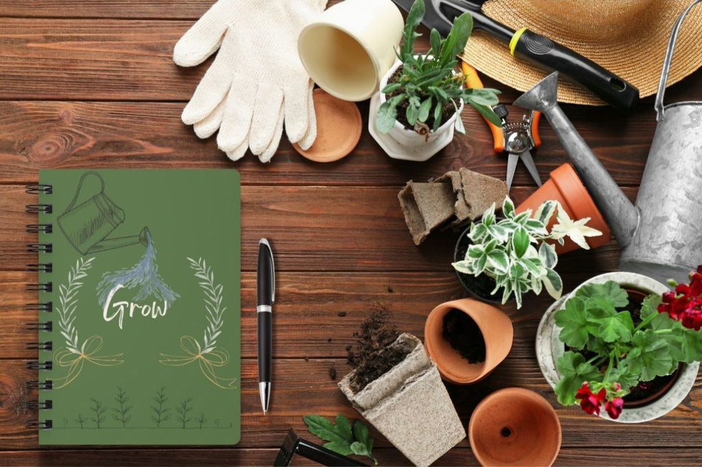 Grow - Botanical Garden Spiral Journal