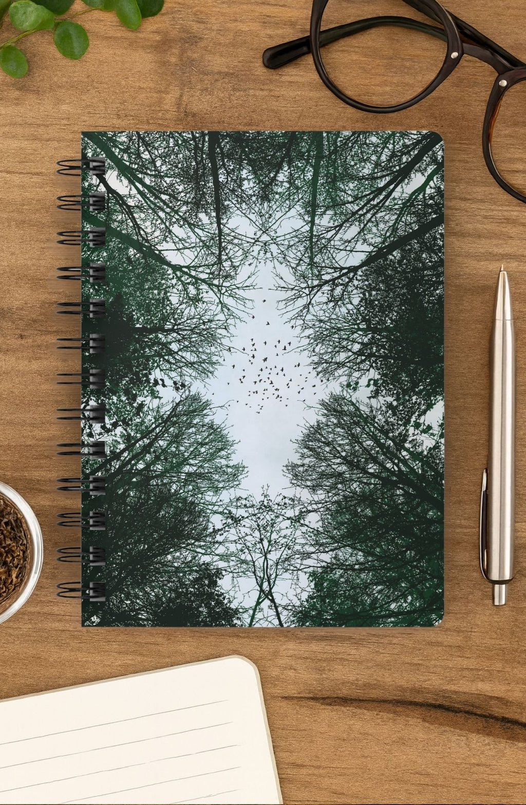 Flight - Reflections Beneath the Trees Spiral Journal