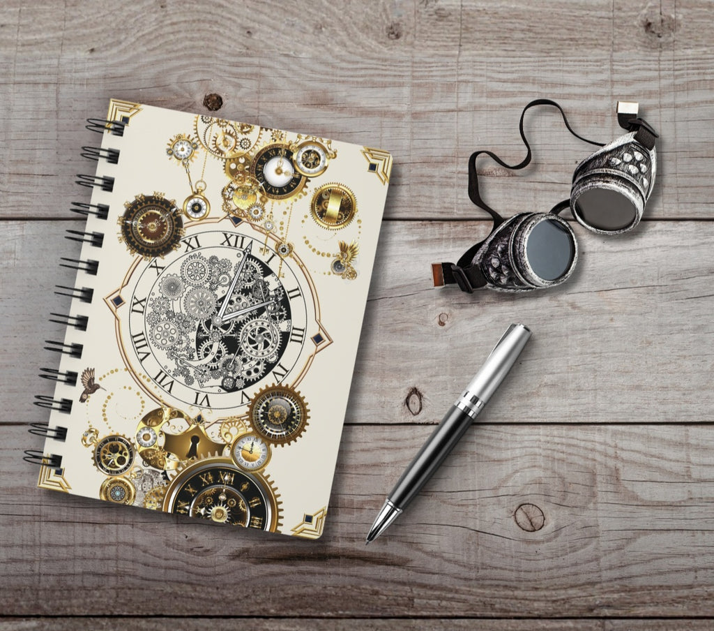 Connie’s Clockwork Ideogram - Steampunk Spiral Journal